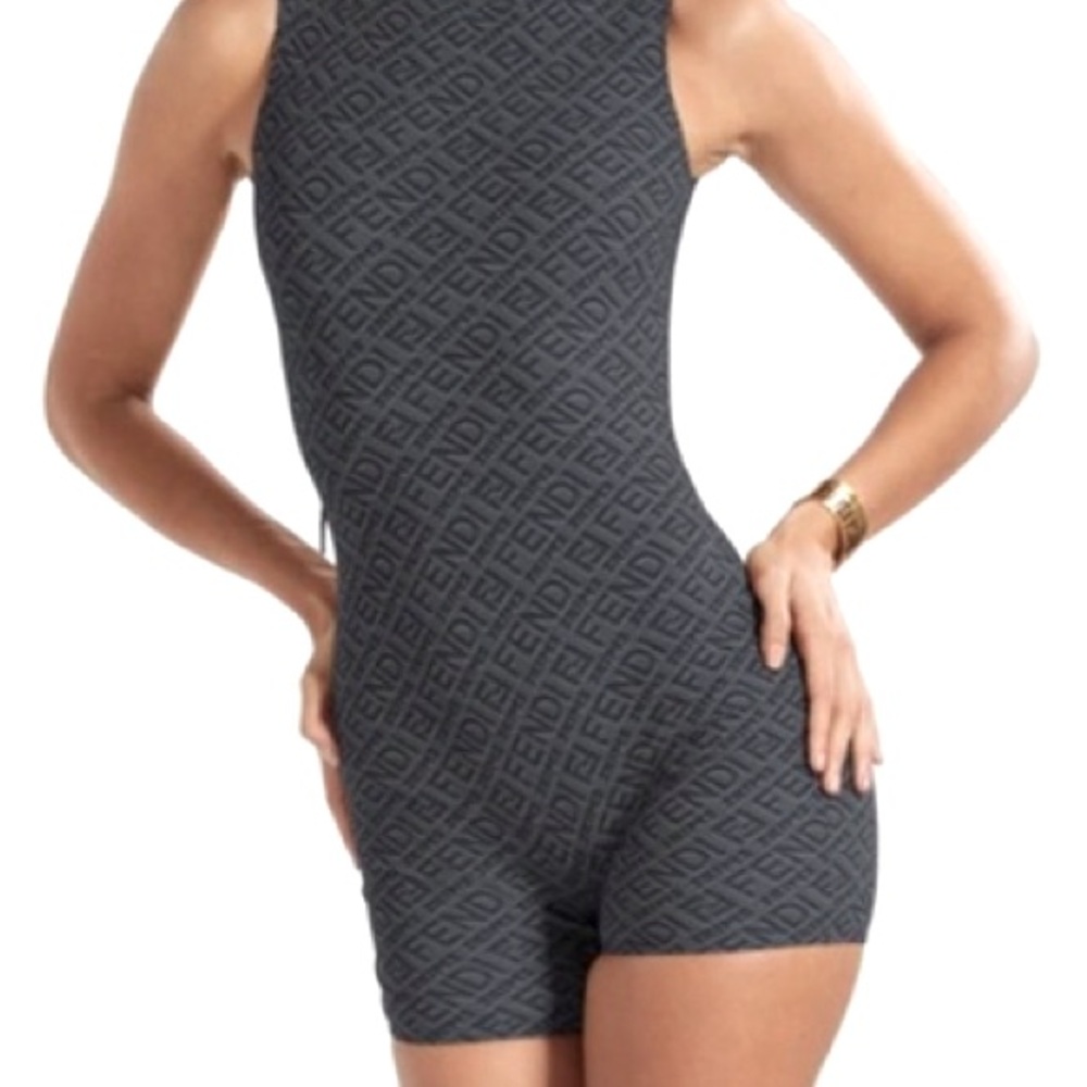 🌟SALE🌟SKIMS FENDI SLEEVELESS BODYSUIT
